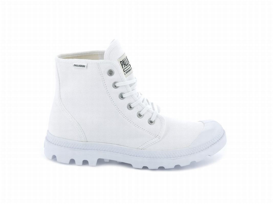 Palladium Pampa Hi Originale Damen Stiefel Weiß ||930762-UPC||